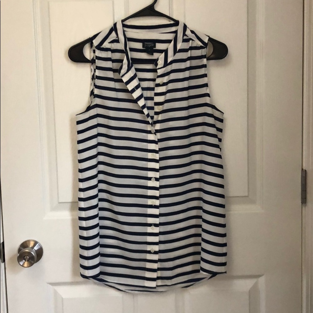 J Crew Button down blouse, size 2